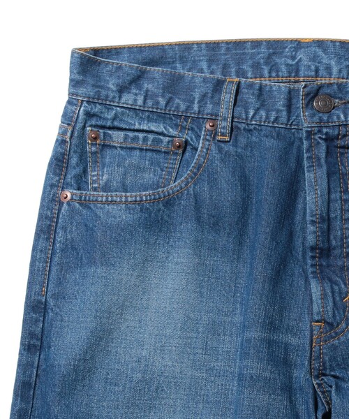 BEAMS PLUS（ビームスプラス）の「5ポケット セルヴィッチ ワイド デニムパンツ（その他パンツ・メンズ・ブルー・SMALL/MEDIUM/LARGE/X-LARGE/XX-LARGE）」の11枚目の写真