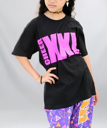 XXXネオンカラーロゴプリントBIGTEE