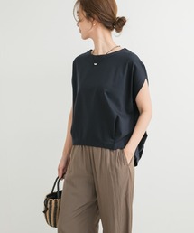 URBAN RESEARCH DOORS | コットンバックタックフレンチプルオーバー(Tシャツ/カットソー)