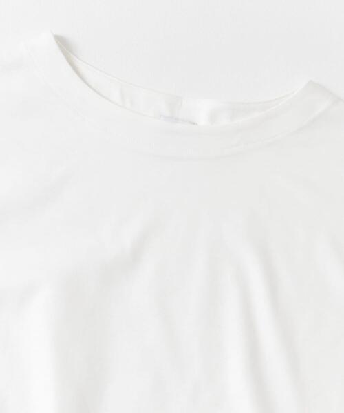 URBAN RESEARCH DOORS（アーバンリサーチドアーズ）の「コットンバックタックフレンチプルオーバー（Tシャツ/カットソー・レディース・オフホワイト/ネイビー/ミント/チャコールグレー・MEDIUM）」の9枚目の写真