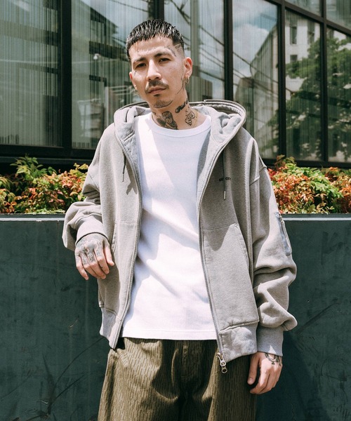 Full zip hoodie（パーカー）｜Subciety（サブサエティ）の