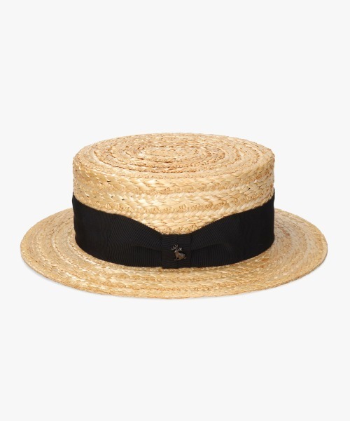 arth(アース)の「arth HANAMUGI BOATER HAT / アース(ハット・メンズ・ナチュラル・58cm/60cm)」の9枚目の写真