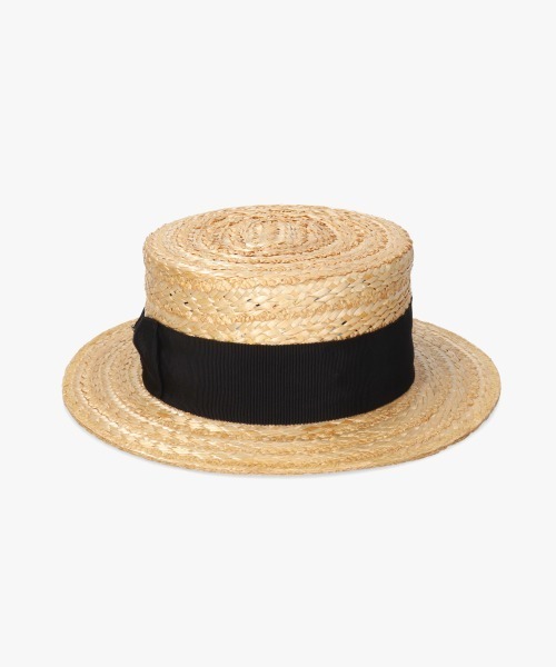 arth(アース)の「arth HANAMUGI BOATER HAT / アース(ハット・メンズ・ナチュラル・58cm/60cm)」の10枚目の写真