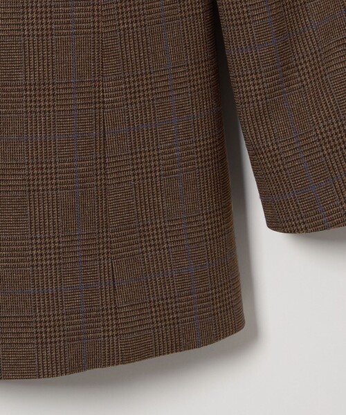 EMMEL REFINES（エメルリファインズ）の「＜EMMEL REFINES＞EM グレンチェック テーラード ジャケット（テーラードジャケット・レディース・ダークグレー/ダークブラウン・M/S）」の7枚目の写真