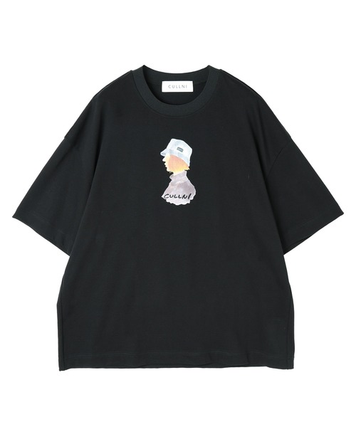 CULLNI × LITTLE FUNNY FACE 『 Hat On I 』Logo Embroidery Pullover