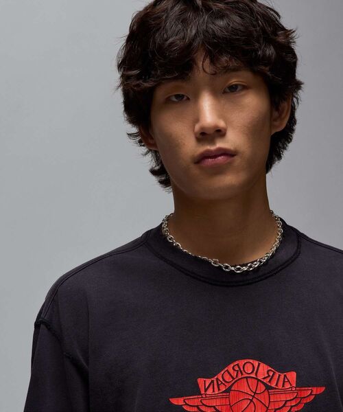 レア物 AIR JORDAN エアージョーダン Tシャツ Mサイズ 黒 ブラック ジョーダン レア エア メンズ Tシャツ / Jordan Rare Air Men's