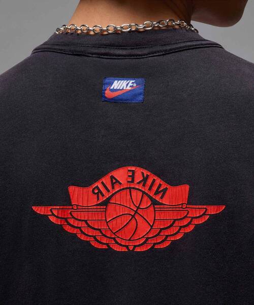 JORDAN BRAND（ジョーダンブランド）の「ジョーダン レア エア メンズ Tシャツ / Jordan Rare Air Men's T-Shirt IB3130-010 Black（Tシャツ/カットソー・メンズ・ブラック・2XL/L/M/S/XL）」の11枚目の写真