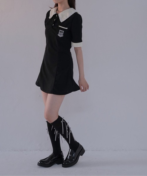 pupee chic インボートブランド　赤レトロガーリーワンピース pupee chic インボートブランド 赤レトロガーリーワンピース