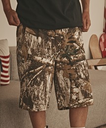 ALL RUNS（オールランズ）の「リアルツリーカモ柄 ワイドハーフパンツ（その他パンツ）」