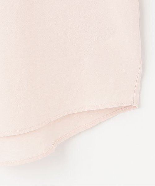 Mi-je(ミジェ)の「シュシュつきシャツインナーセット【韓国ファッション】(シャツ/ブラウス・レディース・サックスブルー/ピンク/オフホワイト・F)」の15枚目の写真