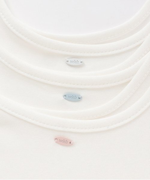 Mi-je(ミジェ)の「シュシュつきシャツインナーセット【韓国ファッション】(シャツ/ブラウス・レディース・サックスブルー/ピンク/オフホワイト・F)」の16枚目の写真
