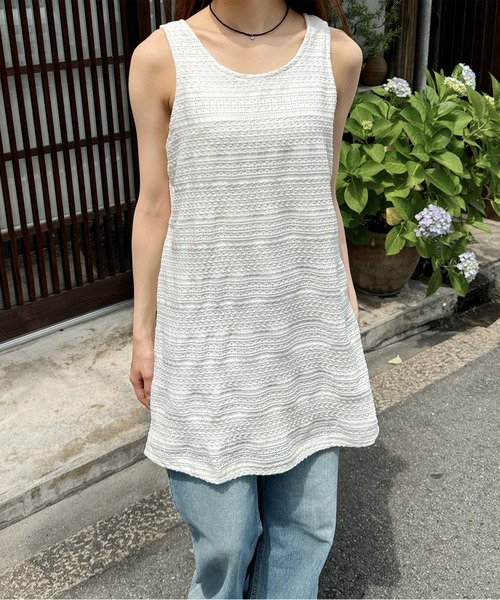 LE MORE(リモア)の「ジャガードミニワンピース(ワンピース・レディース・アイボリー/ブラック・FREE)」の19枚目の写真