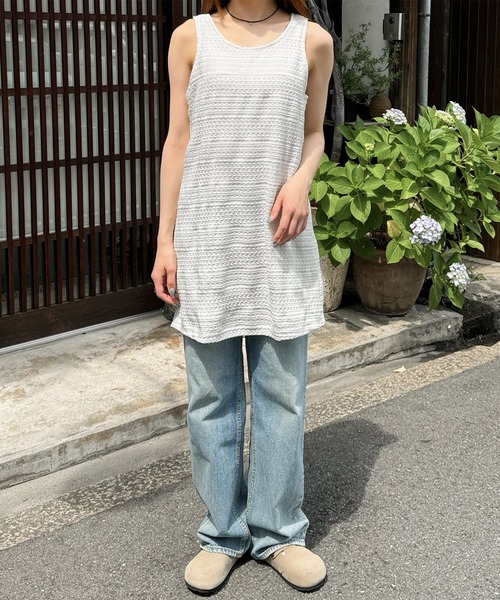 LE MORE(リモア)の「ジャガードミニワンピース(ワンピース・レディース・アイボリー/ブラック・FREE)」の21枚目の写真