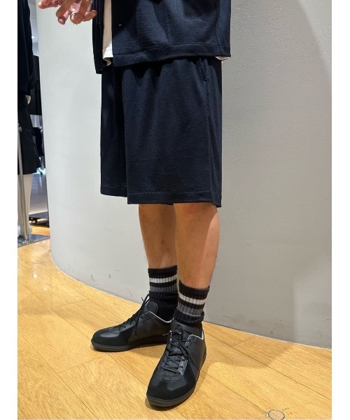 COLUMN(コラム)の「COLUMN / ウール イージーショーツ<THE COLUMN>(その他パンツ・メンズ・チャコールグレー/ネイビー・LARGE/MEDIUM)」の9枚目の写真