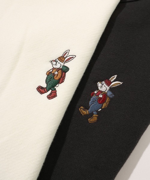 KRIFF MAYER Lady's Collection（クリフメイヤーレディースコレクション）の「【本体綿100％】ラグランスウェットチュニック（スウェット・レディース・チャコール/グレイッシュベージュ/ライトブルー/ナチュラル・MEDIUM/LARGE）」の16枚目の写真