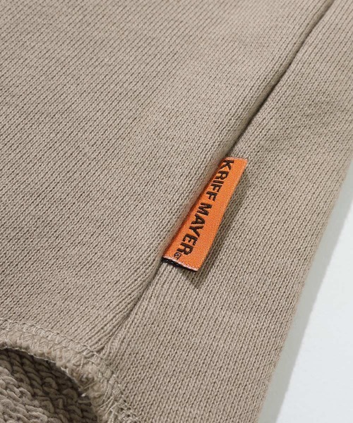 KRIFF MAYER Lady's Collection（クリフメイヤーレディースコレクション）の「【本体綿100％】ラグランスウェットチュニック（スウェット・レディース・チャコール/グレイッシュベージュ/ライトブルー/ナチュラル・MEDIUM/LARGE）」の22枚目の写真