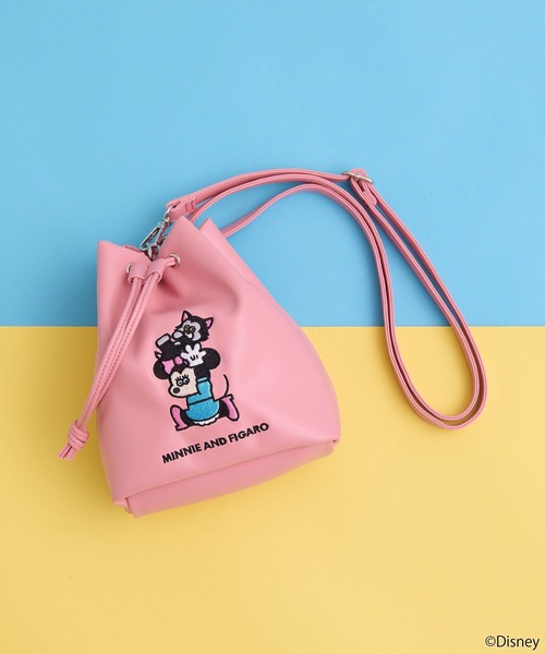 Disney(ディズニー)の「Disney×Seiji Matsumotoミニバッグ(トートバッグ・レディース・レッド/サックスブルー/ピンク/キャメル・FREE)」の1枚目の写真