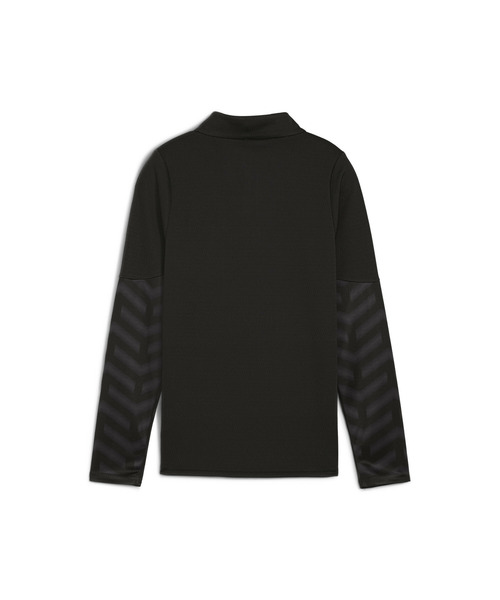 PUMA（プーマ）の「PUMA プーマ キッズ サッカー INDIVIDUALCUP 1/4 ジップトップ 120-160cm（ジャージ・キッズ・ブラック×ブルー/ブルー系その他2・130/120/140/160/150）」の10枚目の写真