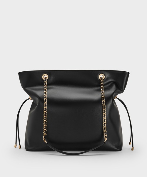 CHARLES&KEITH アリア ブレイドストラップダブルハンドルトートバッグ CHARLES & KEITH｜Arya アリア ブレイドストラップダブル