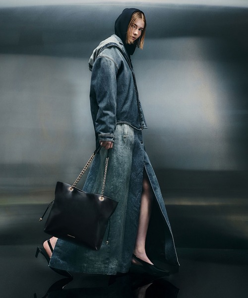Arya アリア ブレイドストラップダブルハンドルトートバッグ
