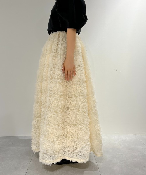 PERNA（ペルナ）の「フラワーオーガンスカート（スカート）」 - WEAR