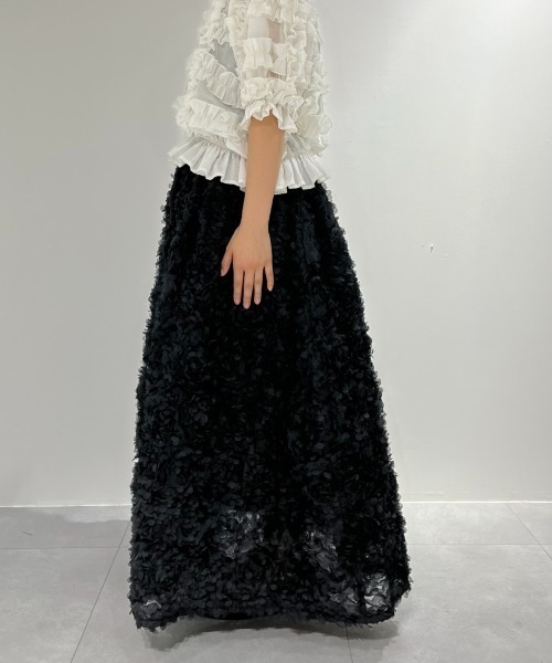 セール】フラワーオーガンスカート（スカート）｜PERNA（ペルナ）の