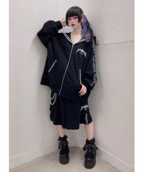Jamieエーエヌケー リボンパットワークパンツ Jamie エーエヌケー（ジェイミーエーエヌケー）の「リボンパット
