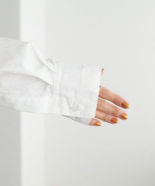 DISCOAT(ディスコート)の「【ユニセックス】ワッシャーナイロンフード付きシャツ(シャツ/ブラウス・レディース・ブラウン/オフホワイト/ブラック・FREE)」の5枚目の写真