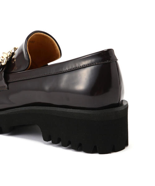 NATURAL BEAUTY BASIC（ナチュラルビューティーベーシック）の「◇ボリュームソールローファー（ローファー・レディース・ブラック/ダークブラウン・22.5cm/23.5cm/24.5cm）」の9枚目の写真