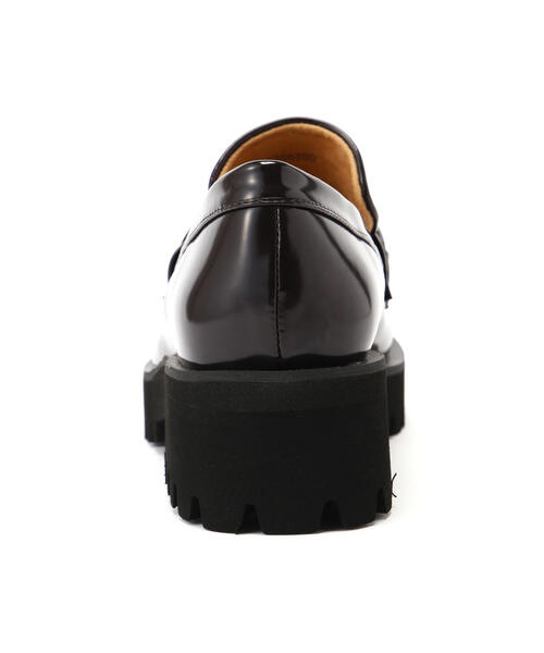 NATURAL BEAUTY BASIC（ナチュラルビューティーベーシック）の「◇ボリュームソールローファー（ローファー・レディース・ブラック/ダークブラウン・22.5cm/23.5cm/24.5cm）」の10枚目の写真