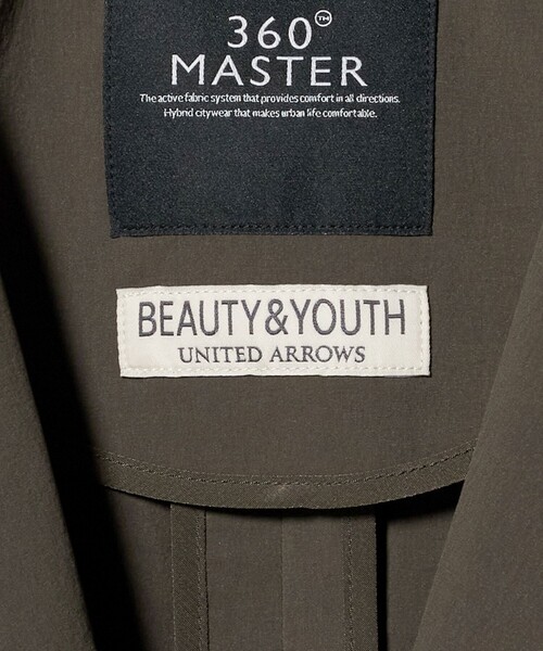 BEAUTY&YOUTH UNITED ARROWS（ビューティーアンドユースユナイテッドアローズ）の「【WEB限定】 360°MASTER スマート 2B ジャケット セットアップ対応 ストレッチ ウォッシャブル（テーラードジャケット・メンズ・モカ/ネイビー/ブラック・M/XL/L/S）」の10枚目の写真