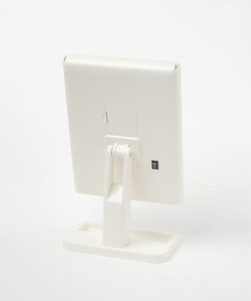 LAKOLE（ラコレ）の「LED三面スタンドミラー / 497470（手鏡/メイクミラー・レディース・アイボリー・FREE）」の3枚目の写真