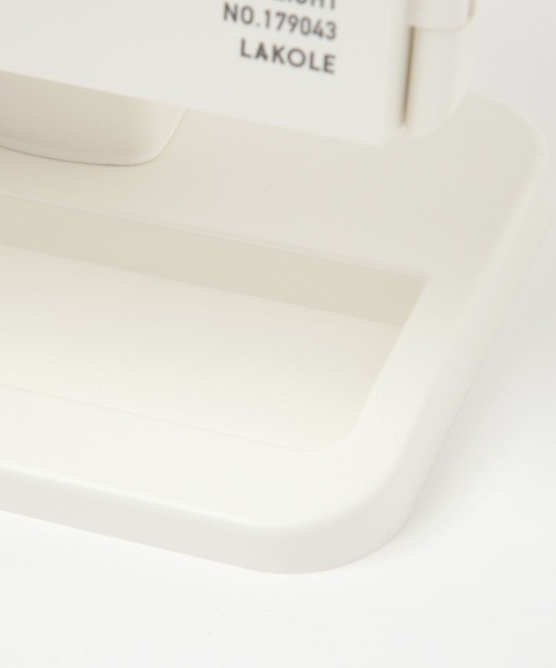LAKOLE（ラコレ）の「LED三面スタンドミラー / 497470（手鏡/メイクミラー・レディース・アイボリー・FREE）」の8枚目の写真