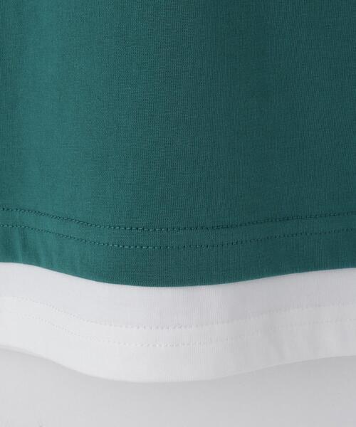 THE SHOP TK (ザ ショップ ティーケー )の「【110-160】レイヤード風半袖Tシャツ/洗濯機OK(Tシャツ/カットソー・キッズ・ブラック系4/ネイビー系4/ライトグレー系4/グリーン系その他5・11/12/13/14/15 /16)」の13枚目の写真