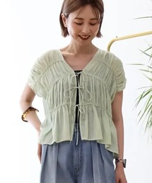 AMERICAN HOLIC | 【前後2WAY】フロントリボンブラウス(シャツ/ブラウス)