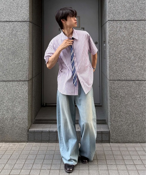 STARTEXCEEDEND 変形刺繍デニムパンツ　25SS SEQUENZ（シークエンズ）】sqnz carve logo ladies denim