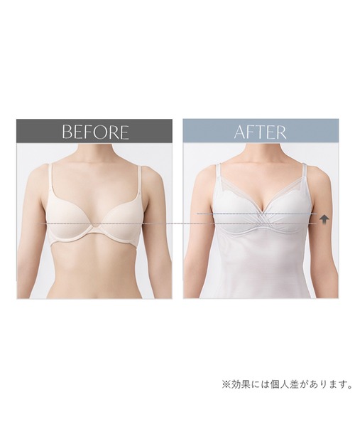 BRADELIS NEWYORK(ブラデリスニューヨーク)の「LiftMeUpブラキャミ ブラデリス 補整下着 補正(インナーウェア/肌着・レディース・ブラック/ライトグレー・M/L/LL/3L/S)」の15枚目の写真