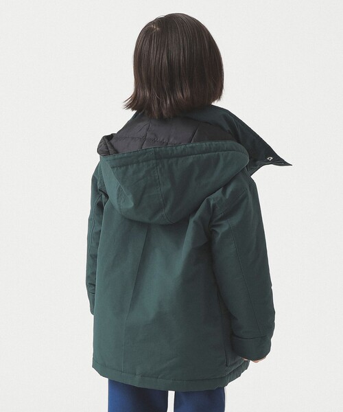 GERRY(ジェリー)の「【別注】GERRY / 中綿 マウンテン ブルゾン 2025FW(100~150cm)(ブルゾン・キッズ・キャメル/ダークグリーン・100/110/120/130/140/150)」の3枚目の写真