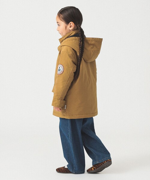 GERRY(ジェリー)の「【別注】GERRY / 中綿 マウンテン ブルゾン 2025FW(100~150cm)(ブルゾン・キッズ・キャメル/ダークグリーン・100/110/120/130/140/150)」の7枚目の写真