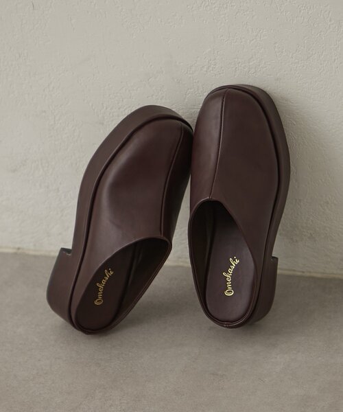 Omekashi（オメカシ）の「サボミュール（スリッポン・レディース・ボルドー/ブラック・36/37/38）」の2枚目の写真