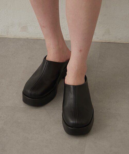 Omekashi（オメカシ）の「サボミュール（スリッポン・レディース・ボルドー/ブラック・36/37/38）」の5枚目の写真