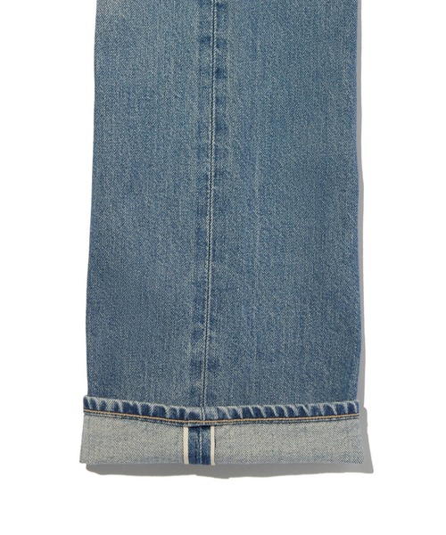 Levi's（リーバイス）の「Levi's/リーバイス BLUETAB(TM) PLANK ストレート ジーンズ MADE IN JAPAN（デニムパンツ・レディース・インディゴブルー・23inch/24inch/25inch/26inch/27inch/28inch）」の12枚目の写真