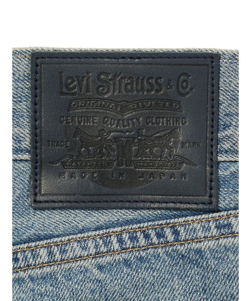 Levi's（リーバイス）の「Levi's/リーバイス BLUETAB(TM) PLANK ストレート ジーンズ MADE IN JAPAN（デニムパンツ・レディース・インディゴブルー・23inch/24inch/25inch/26inch/27inch/28inch）」の13枚目の写真