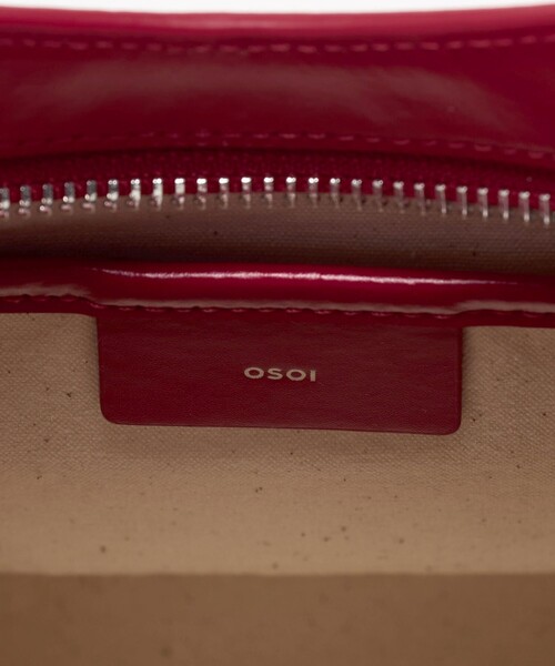 OSOI(オソイ)の「<OSOI>EGG MINI バッグ(ショルダーバッグ・レディース・レッド/ブラック/オフホワイト・FREE)」の19枚目の写真