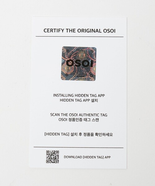 OSOI(オソイ)の「<OSOI>EGG MINI バッグ(ショルダーバッグ・レディース・レッド/ブラック/オフホワイト・FREE)」の6枚目の写真