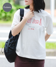 EKAL | 『別注』La Hutte×EKAL　刺繍デザインTシャツ(Tシャツ/カットソー)