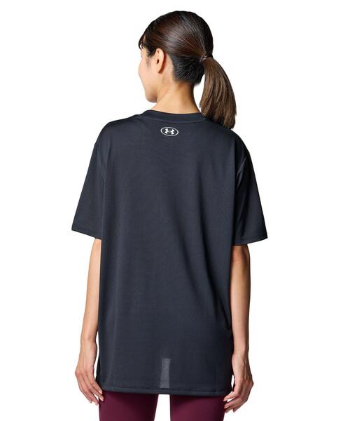 UNDER ARMOUR(アンダーアーマー)の「UAテック オーバーサイズド グラフィック Tシャツ(トレーニング/レディース)(Tシャツ/カットソー・レディース・ブラック・S/M/XL/L)」の2枚目の写真