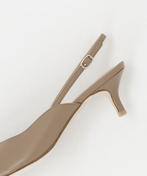 セール】ウェーブラインバックベルト パンプス45↑（パンプス