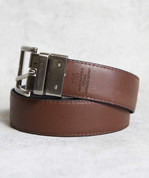 TOMMY HILFIGER（トミーヒルフィガー）の「TOMMY HILFIGER リバーシブルレザーベルト（ベルト・メンズ・ブラック系その他・32/34/36/38）」の9枚目の写真