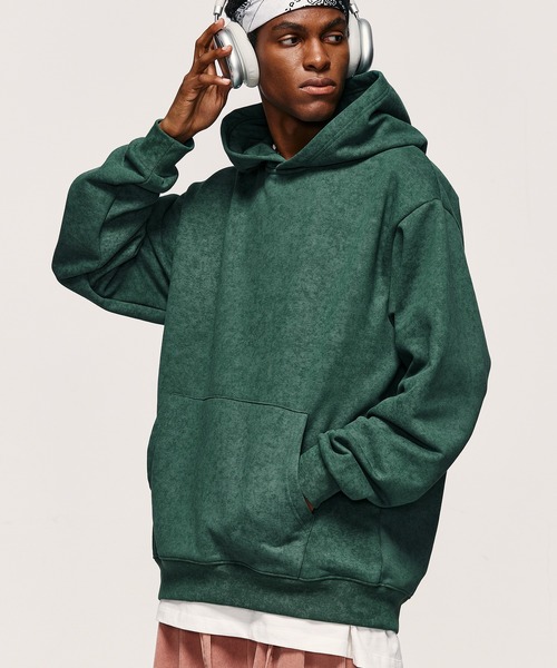 CLOSET(クローゼット)の「ベーシックプルパーカー(パーカー・メンズ・ブラック/ストーン/グリーン・X-LARGE/LARGE/MEDIUM)」の3枚目の写真